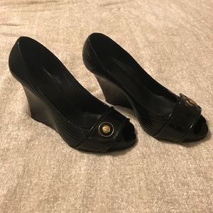 Tory Burch Wedge patent leather size 11